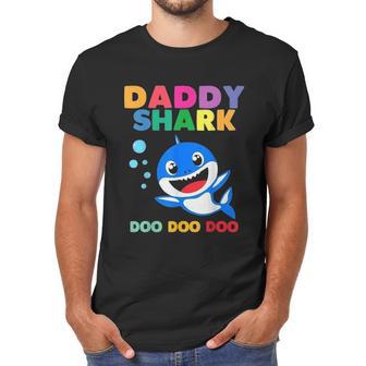 Daddy Shark Cute Fathers Gift Dad Birthday Gifts Men T-Shirt | Favorety