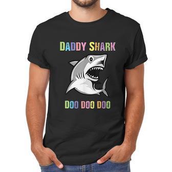 Daddy Shark Doo Doo For Fathers Day Him Dad Grandpa Men T-Shirt | Favorety