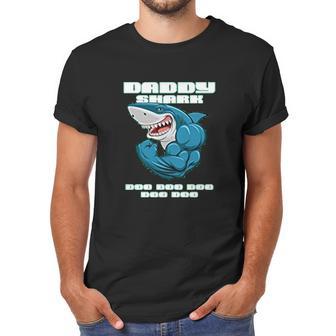 Daddy Shark Doo Doo Fathers Day Funny Gift Men T-Shirt | Favorety UK