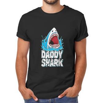 Daddy Shark Fathers Day Gifts Family Matching Dad Men T-Shirt | Favorety