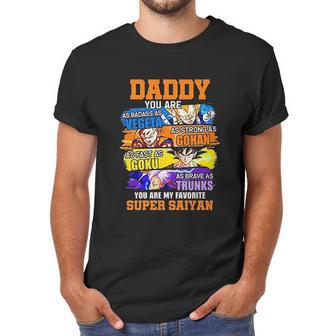 Daddy You Are As As Vegeta As Strong As Gohan Dad Super Saiyan Men T-Shirt | Favorety AU