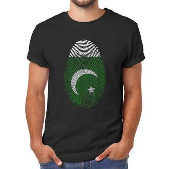 Flag Fingerprint It Is In My Dna Gift For Pakistani Men T-Shirt | Favorety