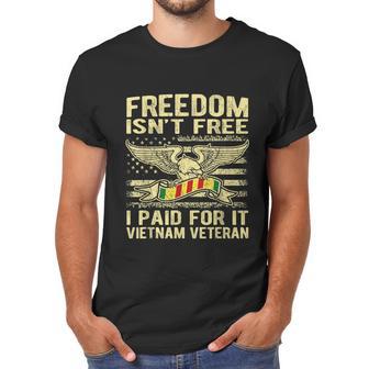 Freedom Isnt Free I Paid For It Proud Vietnam Veteran Gifts Graphic Design Printed Casual Daily Basic Men T-Shirt | Favorety