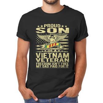 Freedom Isnt Free Proud Son Of A Vietnam Veteran Gift Graphic Design Printed Casual Daily Basic Men T-Shirt | Favorety