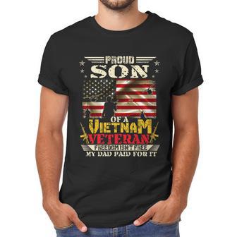 Freedom Isnt Freegreat Giftproud Son Of A Vietnam Veteran Dad Gift Graphic Design Printed Casual Daily Basic Men T-Shirt | Favorety