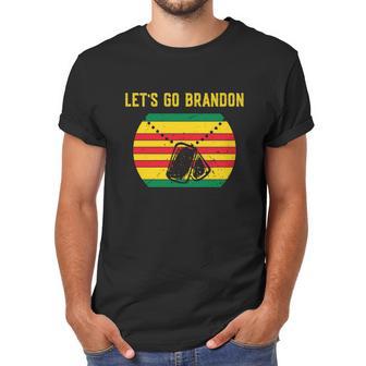 Lets Go Brandon Funny Conservative Anti Biden Vietnam Veteran Graphic Design Printed Casual Daily Basic Men T-Shirt | Favorety