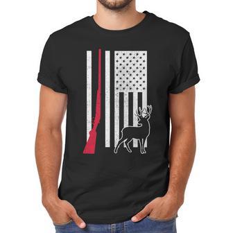 Hunting Deer Rifle Flag Men T-Shirt | Favorety AU