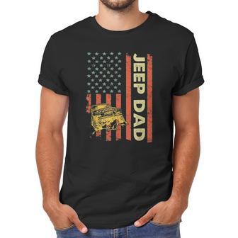 Jeep Dad American Flag Fars Day 4Th Of July Men T-Shirt | Favorety AU