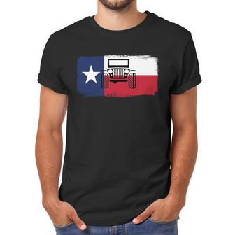 Jeep Texas Flag Men T-Shirt | Favorety AU