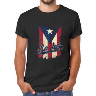 La Jefa Puerto Rico Flag Men T-Shirt | Favorety AU