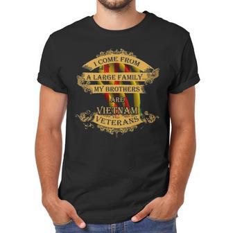 Large Family My Brothers Are Vietnam Veterans Men T-Shirt | Favorety AU