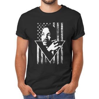 Martin Luther King Jr Distressed Usa Flag Men T-Shirt | Favorety CA