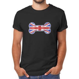 Mirage Pet Products 1Bone Shaped United Kingdom Union Jack Flag Men T-Shirt | Favorety UK