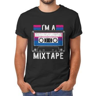 Im A Mixtape Bi Sexual Flag Supporter Lgbt Merchandise Graphic Design Printed Casual Daily Basic Men T-Shirt | Favorety CA