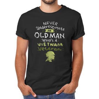 Old Man Vietnam Veteran Aesthetic Gift 2022 Men T-Shirt | Favorety DE