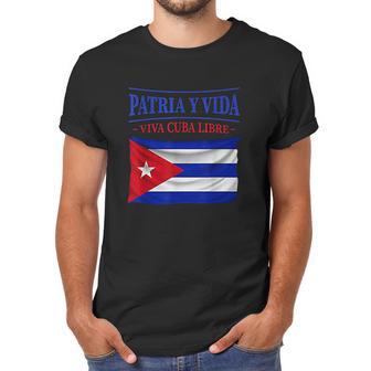 Patria Y Vida Vintage Flag For Cuba Lover Men T-Shirt | Favorety UK