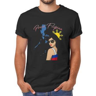 Philippines Pinay Filipina Pride Proud Flag Woman Girl Sun Men T-Shirt | Favorety