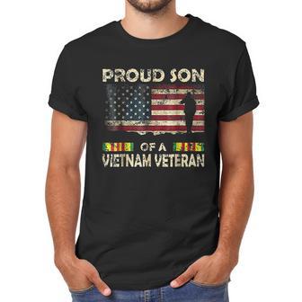 Proud Son Of Vietnam Veteran American Flag Men T-Shirt | Favorety AU