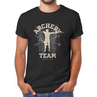 Puerto Rico Archery Team Sports Puerto Rican Flag Bow Men T-Shirt | Favorety AU