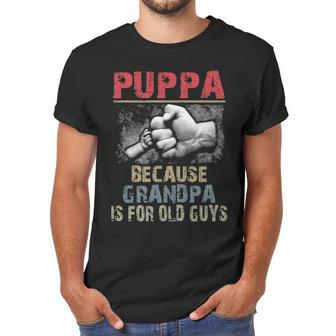 Puppa Because Grandpa Old Guys Men T-Shirt | Favorety