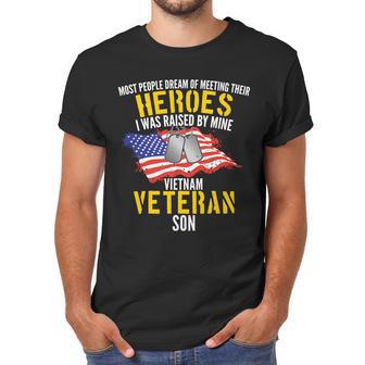 Raised By My Hero Proud Vietnam Veterans Son Men T-Shirt | Favorety UK