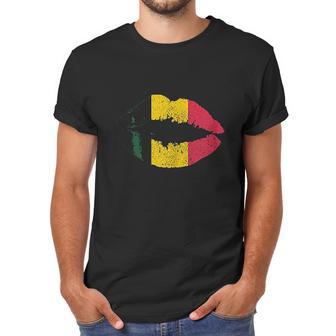 Reggae Kissing Lips Flag Rastafari Rasta Men T-Shirt | Favorety CA