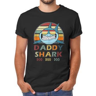 Retro Vintage Daddy Shark Men T-Shirt | Favorety