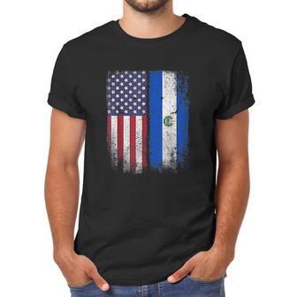 Salvadoran American Flag El Salvador Salvadorean Salvadorian Men T-Shirt | Favorety CA