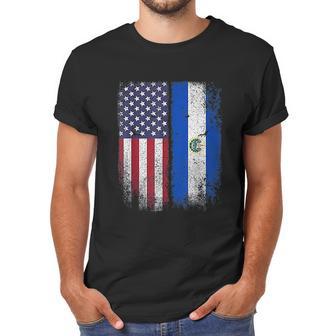 Salvadoran American Flag Men T-Shirt | Favorety