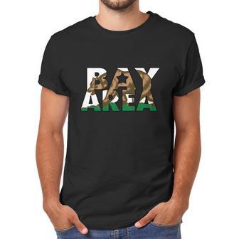 San Francisco Bay Area California Flag Bear Men T-Shirt | Favorety UK