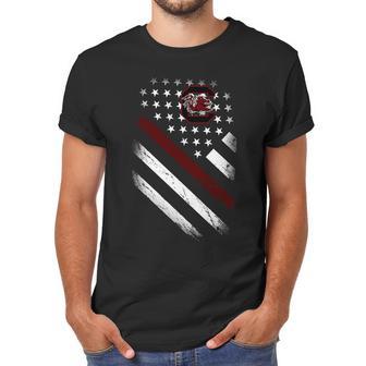 South Carolina Gamecocks American Flag Men T-Shirt | Favorety AU