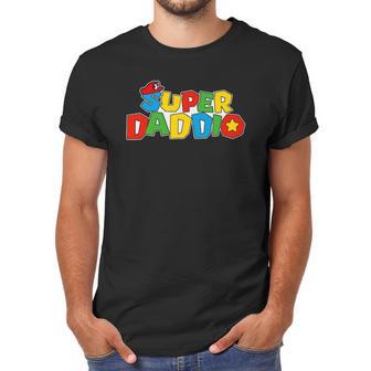 Super-Daddio Funny Dad Daddy Father Video Game Lovers Men T-Shirt | Favorety AU