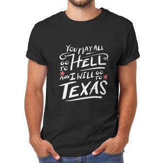 Texas Lone Star State Flag Austin Dont Mess With Graphic Men T-Shirt | Favorety