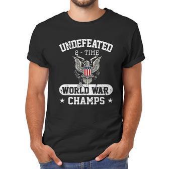 Undefeated World War Champs Veterans Day Gift Men T-Shirt | Favorety AU