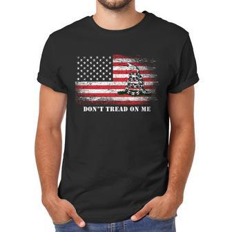 Usa Vintage Flag Dont Tread On Me Men T-Shirt | Favorety