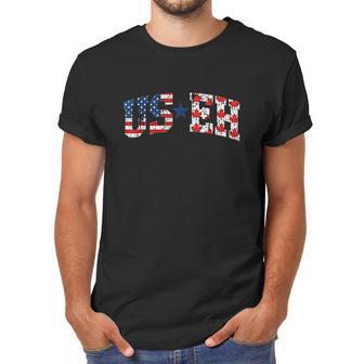 Useh America Canada Flag Funny Simple American Canadian Men T-Shirt | Favorety AU