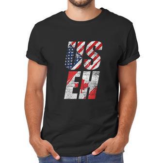 Useh Canadian Flag American Usa 4Th Of July Canada Men T-Shirt | Favorety CA