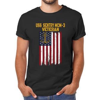 Uss Sentry Mcmgift3 Mine Countermeasures Ship Veterans Day Meaningful Gift Men T-Shirt | Favorety DE