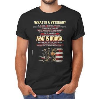 What Is A Veteran That Is Honor 2022 New Gift Men T-Shirt | Favorety DE