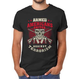 Veteran Patriot Against Terrorism Graphic Design Printed Casual Daily Basic Men T-Shirt | Favorety UK