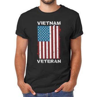 Vietnam Veteran Soldier Us Flag Veteran Day Graphic Design Printed Casual Daily Basic Men T-Shirt | Favorety