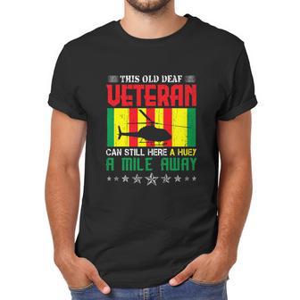 Vietnam Veteran Uh1 Huey Helicopter Graphic Design Printed Casual Daily Basic Men T-Shirt | Favorety