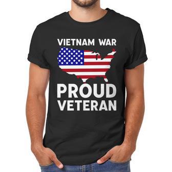 Vietnam War Proud Veteran Graphic Design Printed Casual Daily Basic Men T-Shirt | Favorety CA