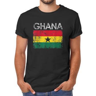 Vintage Ghana Ghanaian Flag Pride Gift Men T-Shirt | Favorety DE