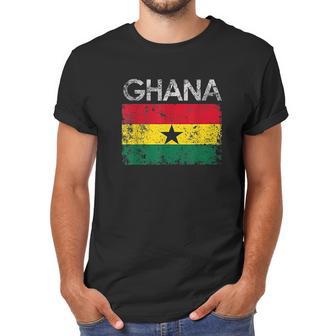 Vintage Ghana Ghanaian Flag Men T-Shirt | Favorety