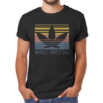 Weed World’S Dopest Dad Vintage Shirtc Men T-Shirt | Favorety AU