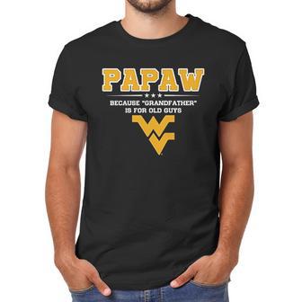 West Virginia Mountaineers Not Grandfather Papaw Men T-Shirt | Favorety