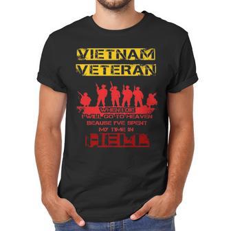 When I Die I Will Go To Heaven Vietnam Veteran Men T-Shirt | Favorety CA