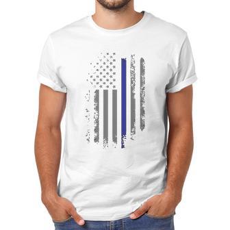 Back The Blue Usa Flag Police Lives Matter Men T-Shirt | Favorety AU