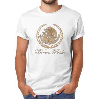 Brown Pride Mexican Heritage Flag Men T-Shirt | Favorety DE